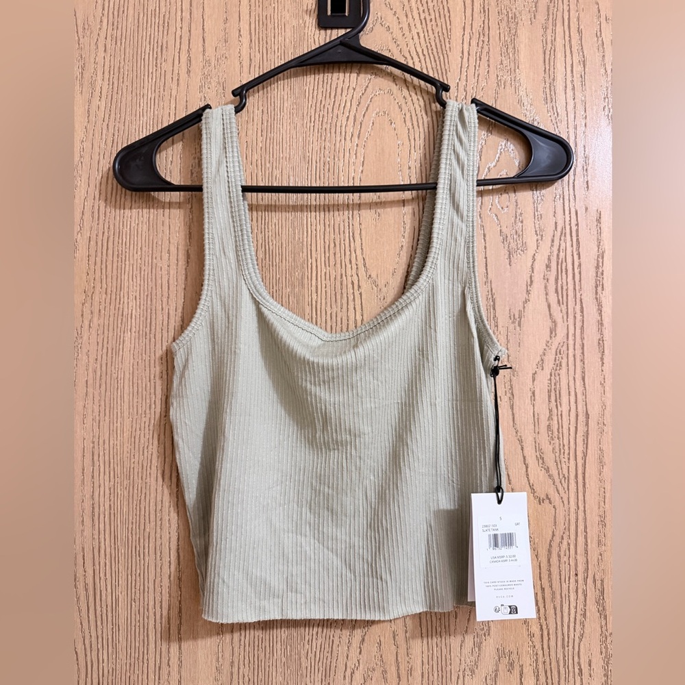RVCA Women's Ribbed Tank Top